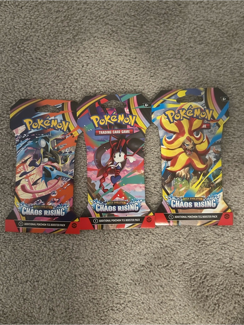 Chaos Rising Booster Pack - Set of 3